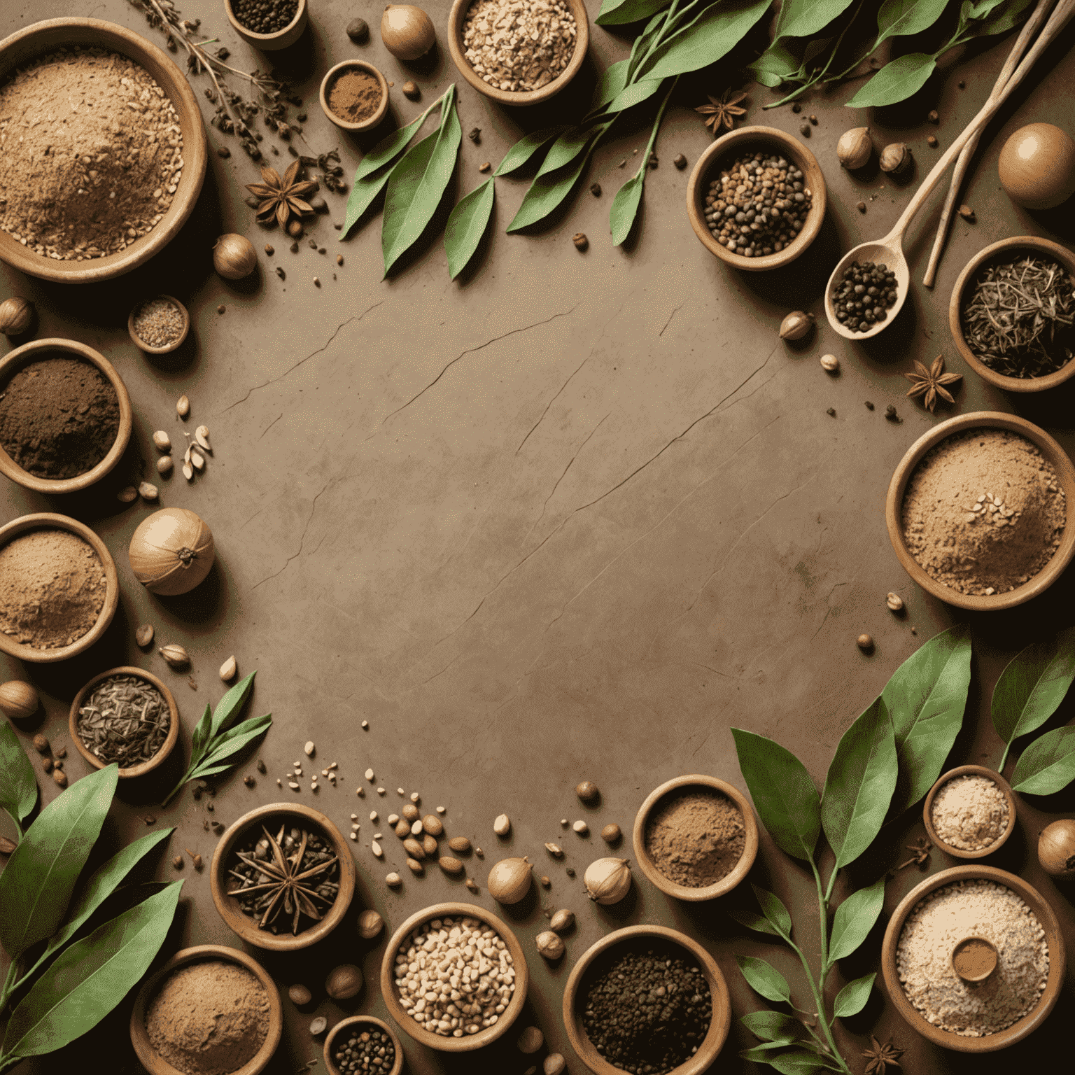 Imagen de fondo natural con tonos terrosos y elementos orgánicos, representando la variedad de servicios ofrecidos por Soft_Terra